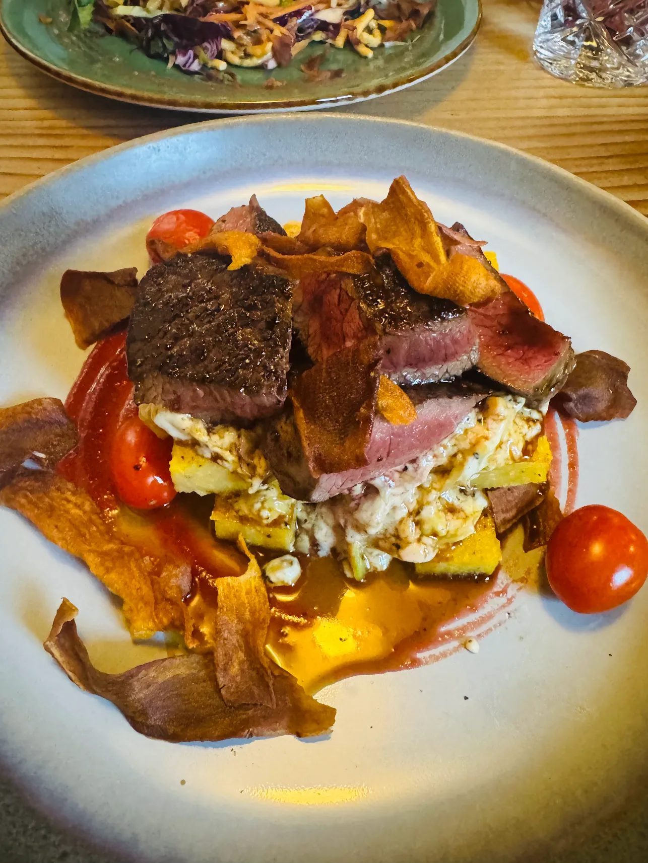 Fiordland wild venison plated at The Redcliff